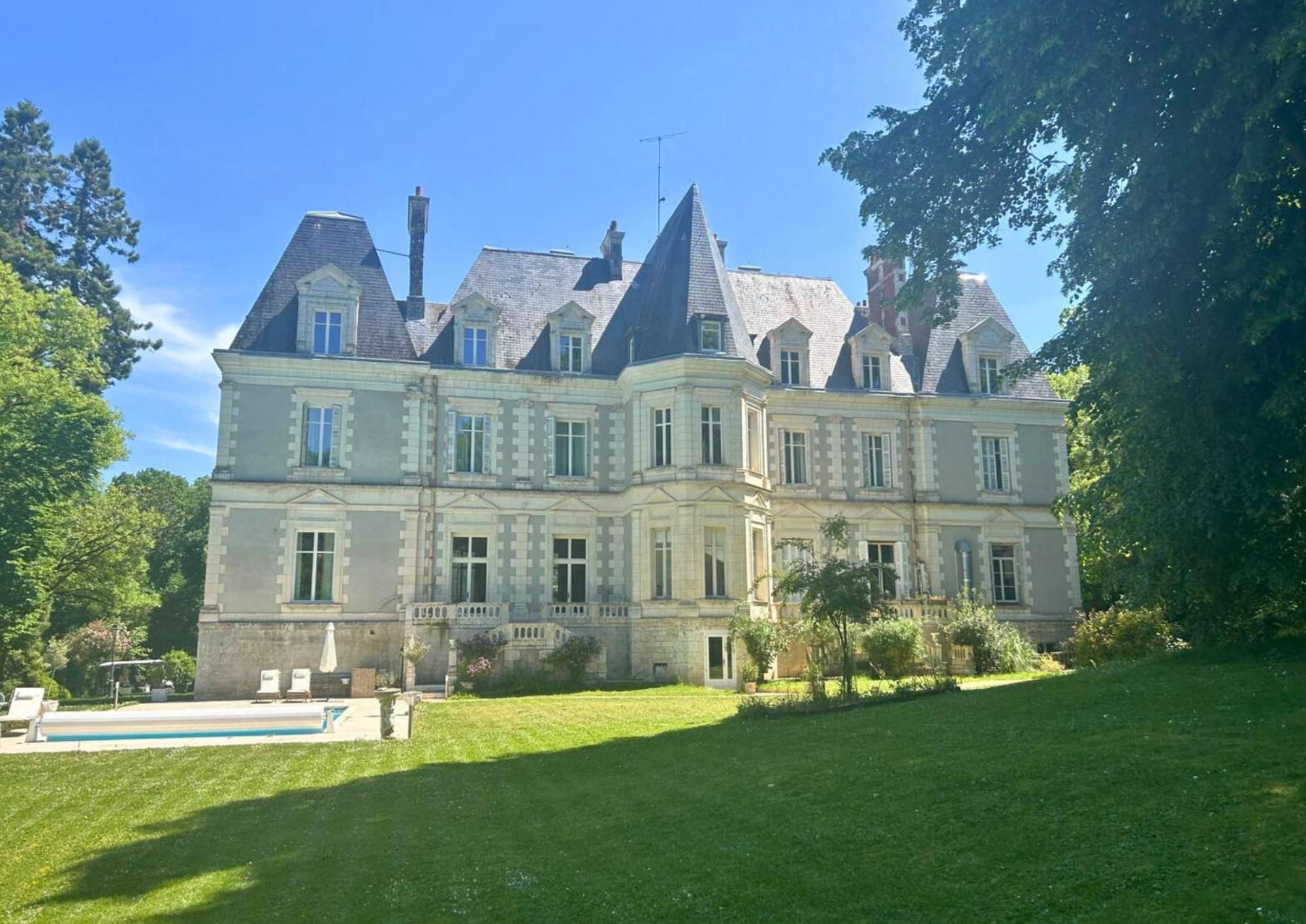B&B Château de Saint-Bohaire Exterior foto